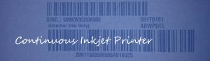 Continuous Inkjet Printer
