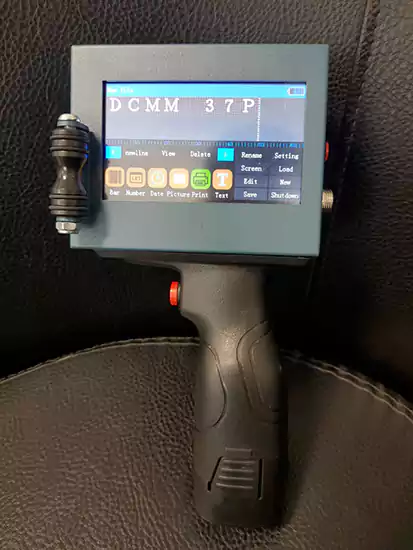 منوی جت پرینتر دستی iKonMac210